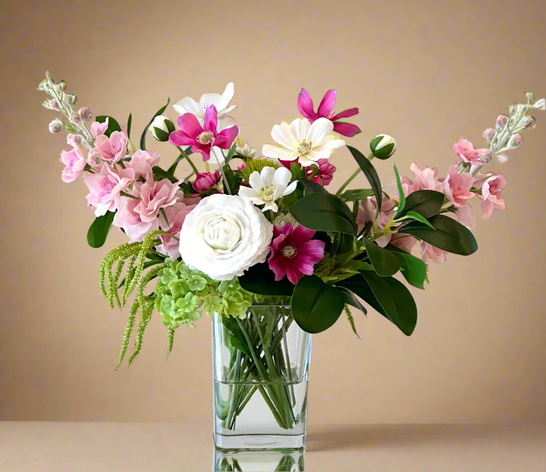 Real Touch Mixed Floral Arrangement