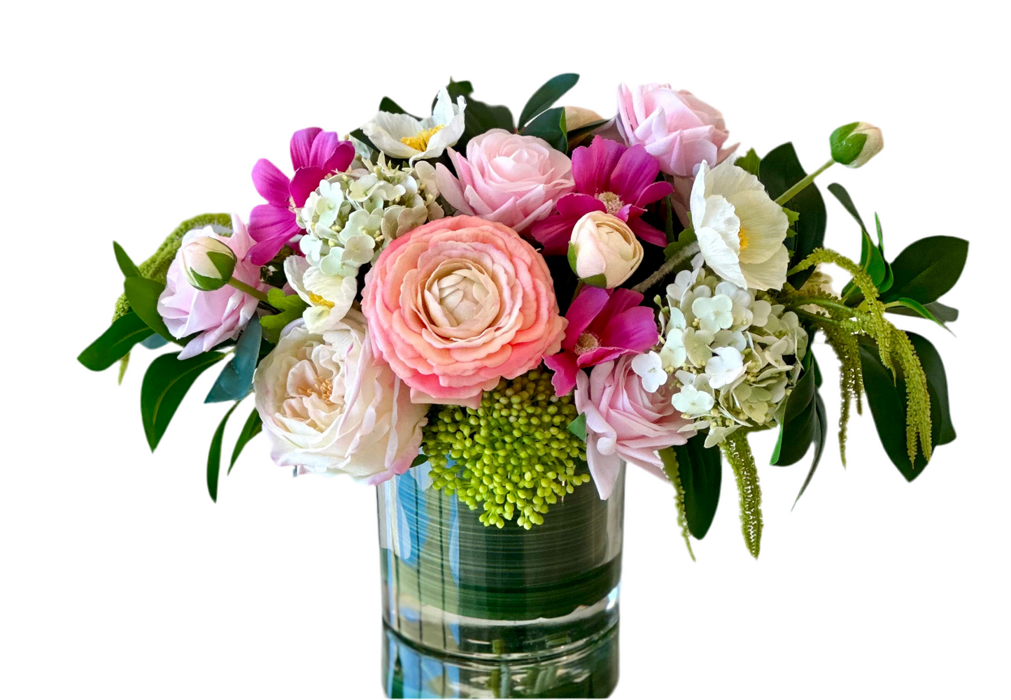 Real Touch Mixed Faux Floral Arrangement