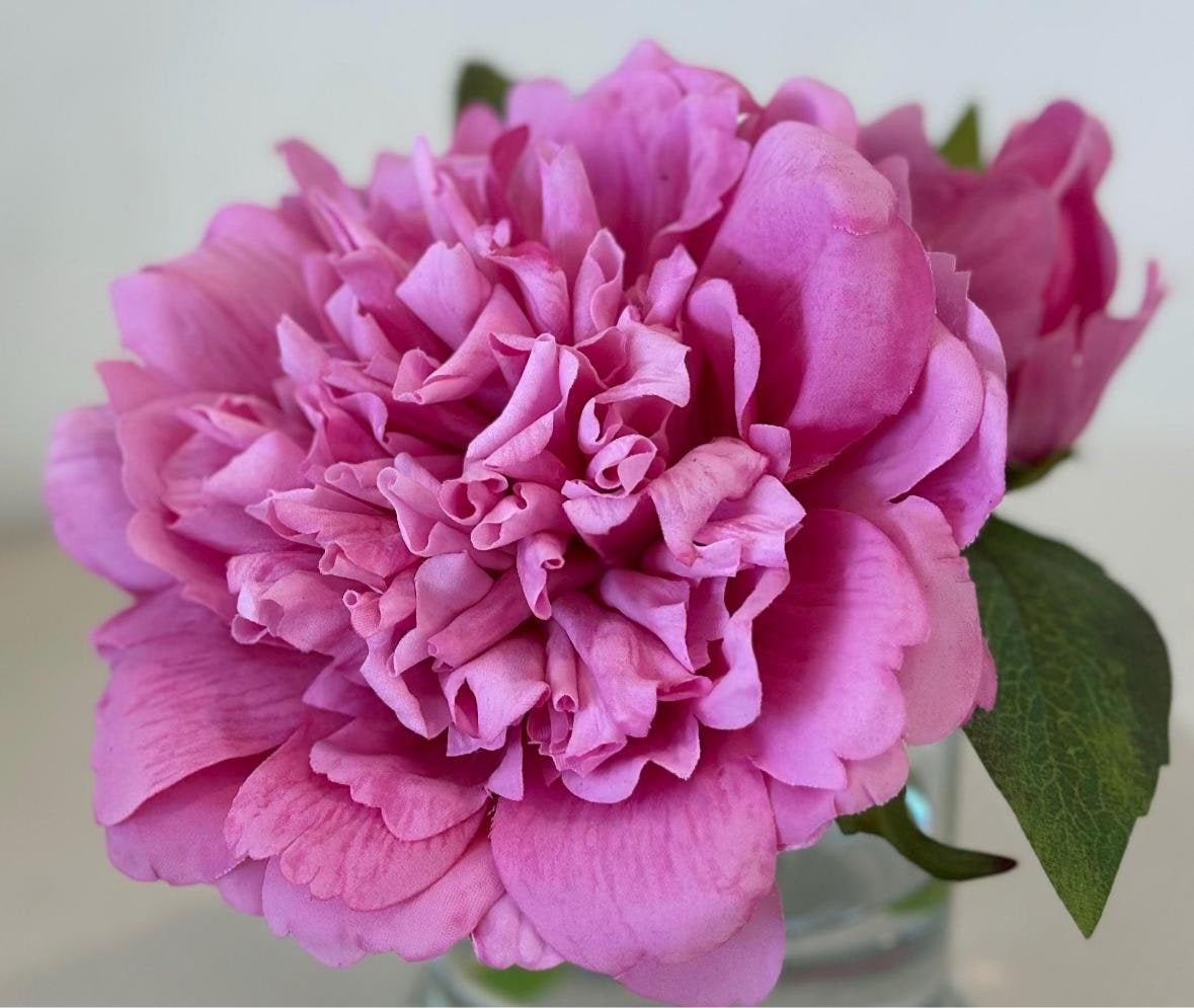 Real Touch Faux Peony Floral Arrangements