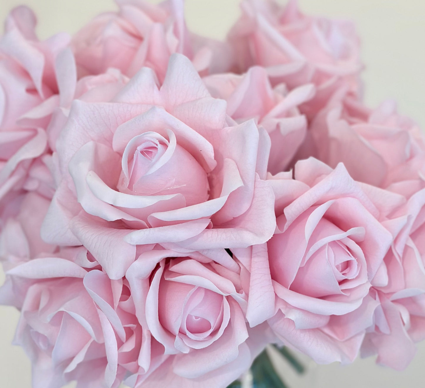 Stunning Real Touch Rose Floral Centerpiece Set in Faux Water