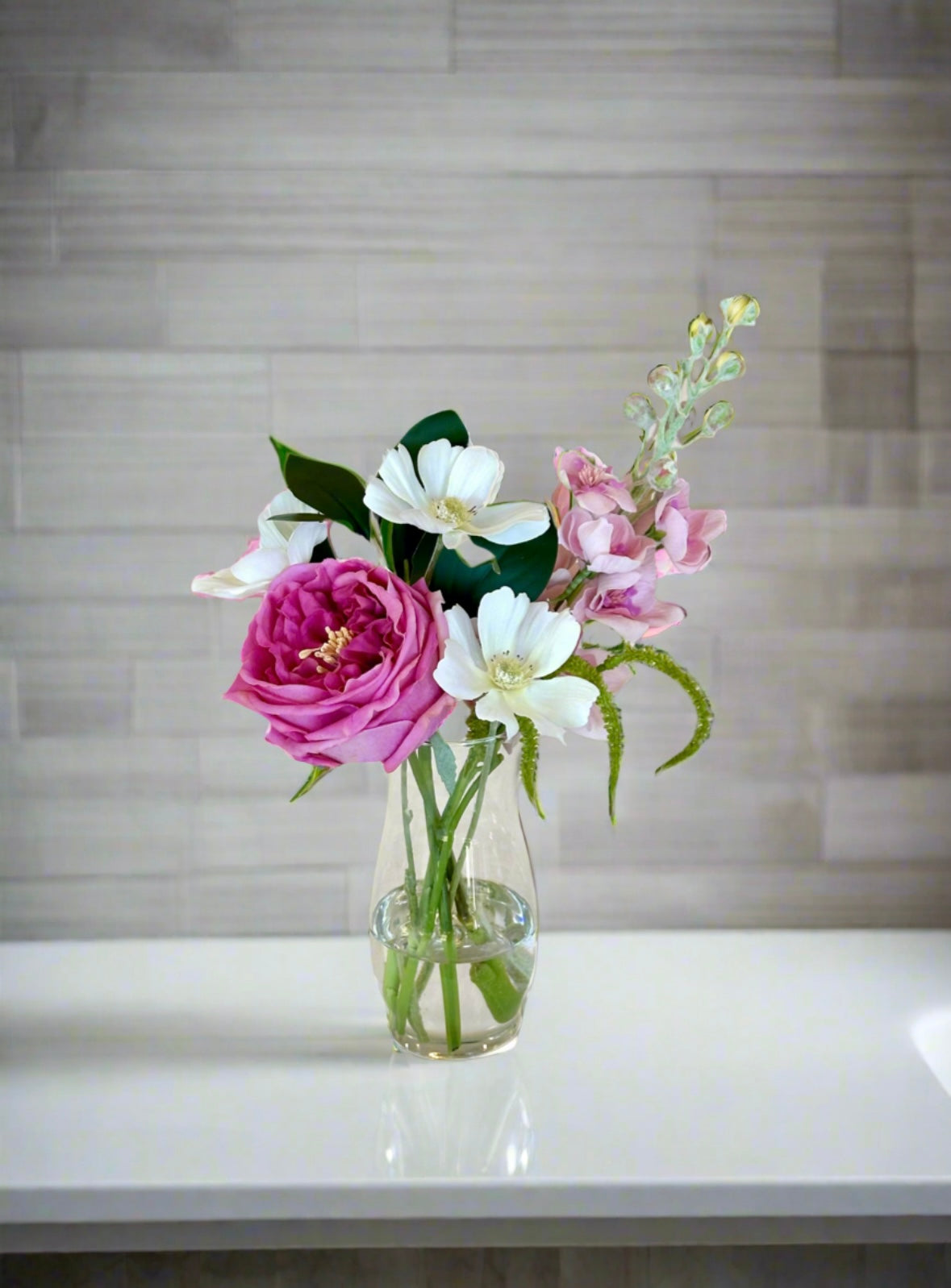 Real Touch Mixed Faux Floral Arrangement