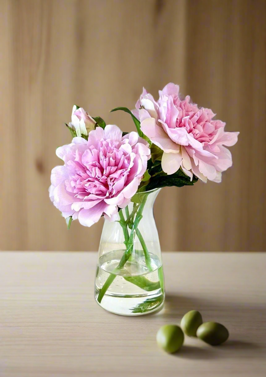 Real Touch Faux Peony Floral Arrangement