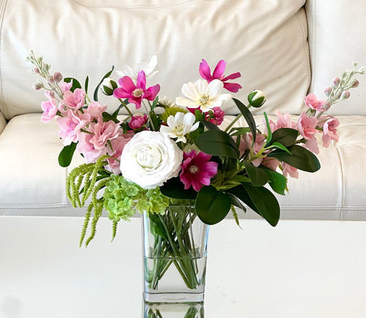 Real Touch Mixed Floral Arrangement