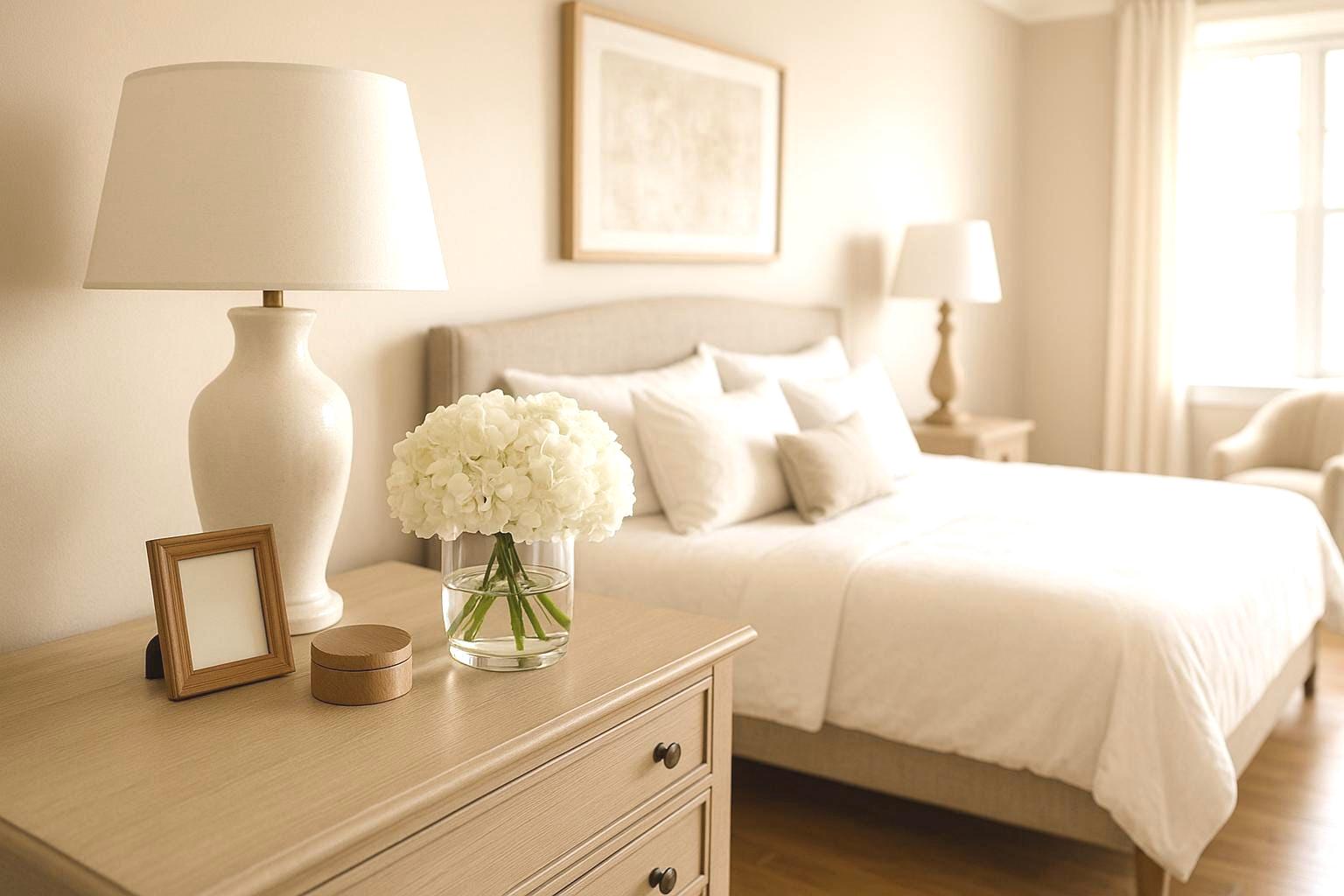 Real Touch White Hydrangea Centerpiece: Faux Floral Arrangement