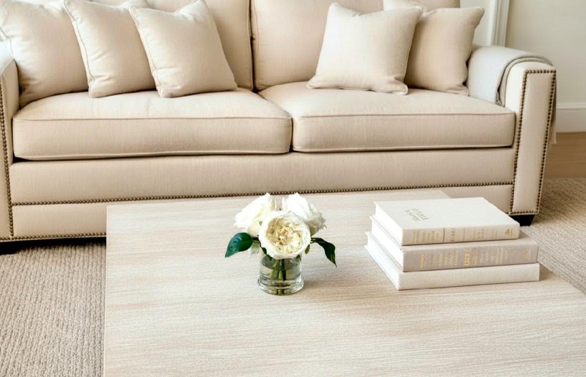 Real Touch Austin Rose Arrangement: Faux Floral Centerpiece